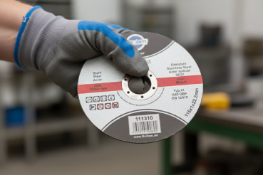 Preview: Cutting disc 115x1 mm for metal, stainless steel & INOX – EN 12413 certified